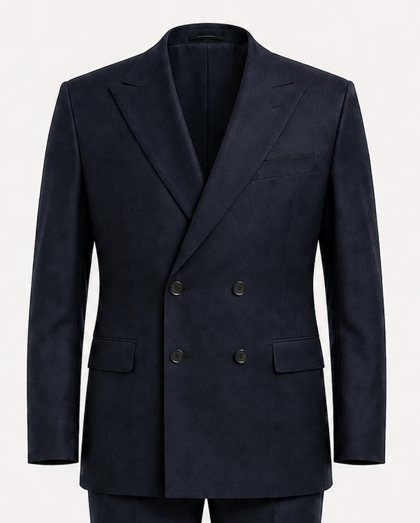 Double-breasted · 4 buttons