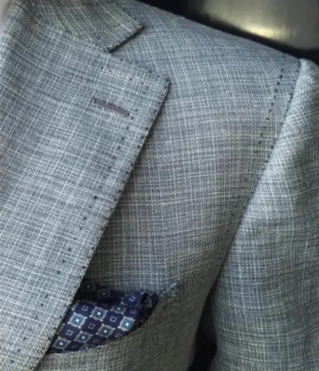 Double edge stitching